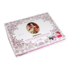 Koska Traditional Turkish Delight Safiye Sultan with Black Mulberry and Raspberry Mixed 550 gr