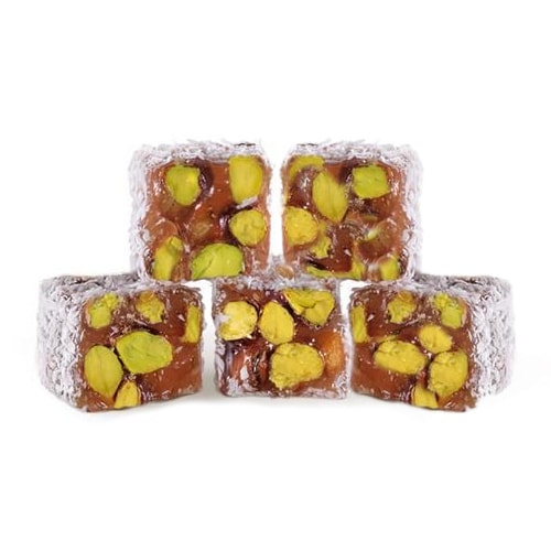 Koska Traditional Turkish Delight with Double Pistachio Metal Boxed 120 gr