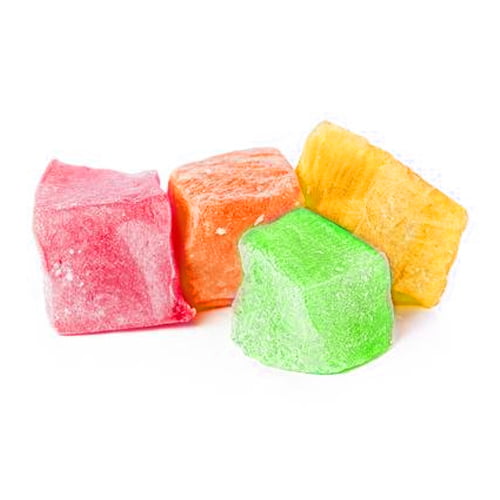 Koska Traditional Turkish Delight with Mixed Fruit Flavored (Turkish Lokum) 250 gr