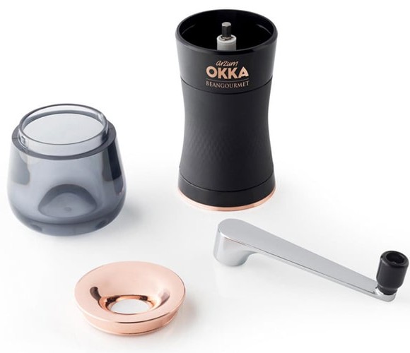 Arzum Okka Turkish Copper Coffee Grinder & Mill