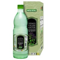 Turkish Organic Thyme (Oregano) Water with Glass Bottle 1000ml (33.8floz)