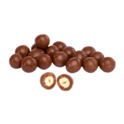 Hazelnut Dragee Covered with Chocolate 200 gr