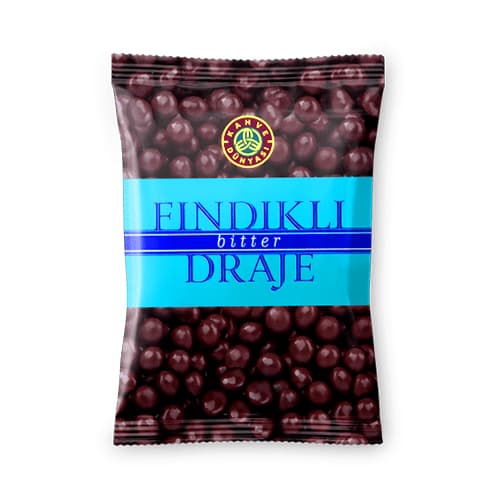 Hazelnut Dragee Covered with Chocolate 200 gr