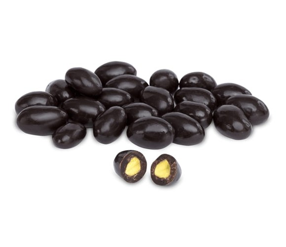 Pistachio Dragee Covered with Chocolate, 120 gr
