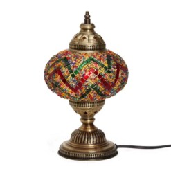 Demmex-Desktop-Mosaic-Work-Table-Lampshade-Night-Light-Decor-Lamp