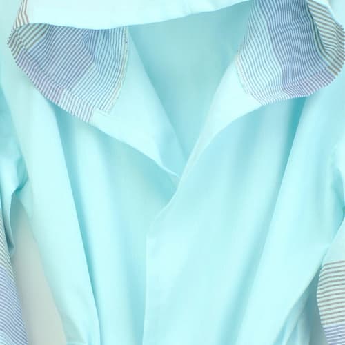 Loincloth-Bathrobe-Stripe-Mint-Green-Brown 2