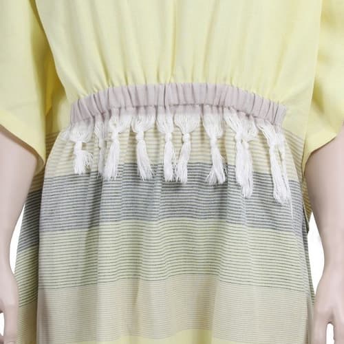 Loincloth-Dress-Hooded-Stripe-Lemon-Yellow2