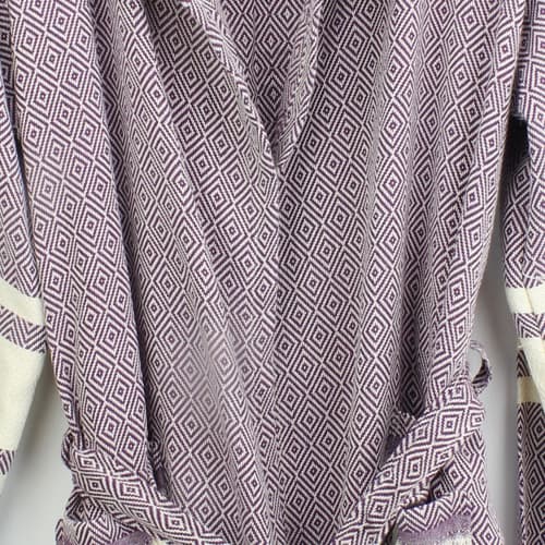 Loincloth-Robe-Hooded-Diamond-Striped-Purple2