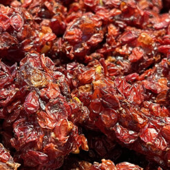 pomegranate coated pistachio Turkish delight