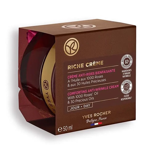 Day Cream Nourishing Anti-Aging Precious Oil Care Riche Creme