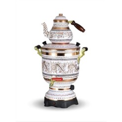 New Rose Flower Royal Electric Copper Samovar 1460