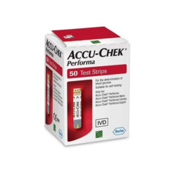 Accu Chek Performa Test Strips For Diabetic Patients 50 Pcs