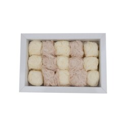 Akkent Plain and Chocolate Flavored Turkish Floss Halva