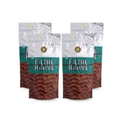Kahve Dunyasi Filtered Coffee 250 gr (8.8 oz) - 4 Pieces