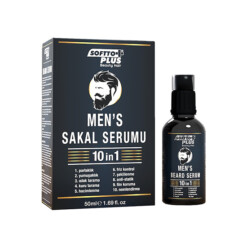 Softto Plus Men's Beard Serum 10 in 1 50 ml (1.69floz)