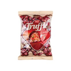 Elvan Truffle Stawberry Flavored Creamy Milk Chocolate with Puffed Rice Filling