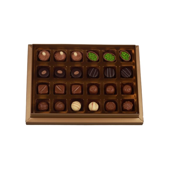 Vanelli Picasso Special Mixed Praline Chocolate in Navy Blue Box 300 gr (10.59oz)-