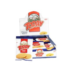 Elvan Today Caramel Waffle in Box 22 gr (0.77oz) - 24 Pieces