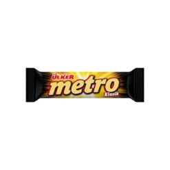 Ulker Metro Milk Chocolate Coated Caramel & Nougat Bar 35 gr (1.23oz)