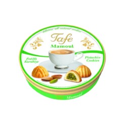 Pistachio Cookies in Metal Box Tafe 225 gr (7.93oz)