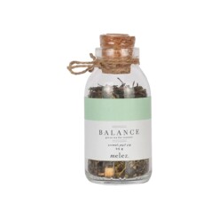 Balance Green Detox Tea in Glass Bottle Melez Tea 25 gr (0.88oz)