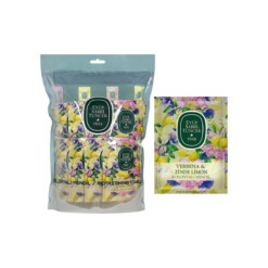 Verbana and Fresh Lemon Large Refreshing Towel Eyup Sabri Tuncer – Pack of 50
