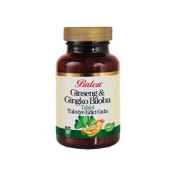 Ginseng and Ginkgo Biloba Tablet Balen 720 mg x 120 Pieces