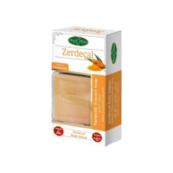 Natural Turmeric Soap with Gifted Pouch and Soap Dish Phytoflora 125 gr (4.40oz)