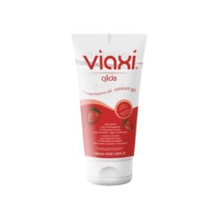 Strawberry Flavored Lubricant Gel Viaxi 100 ml (3.38floz)
