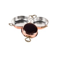 Mini 3 Size Copper Pot Set