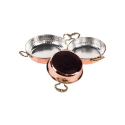 Mini 3 Size Copper Pot Set