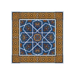 Seljuk Patterned 60x60 cm Kutahya Tile Set