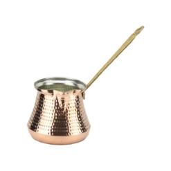 Topak Copper Milk Pot Sonay Bakircilik