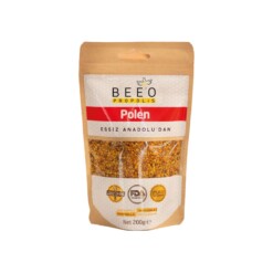 Pure and Organic Turkish Bee Pollen from Anatolia Beeo Honey 200 gr (7.06oz)