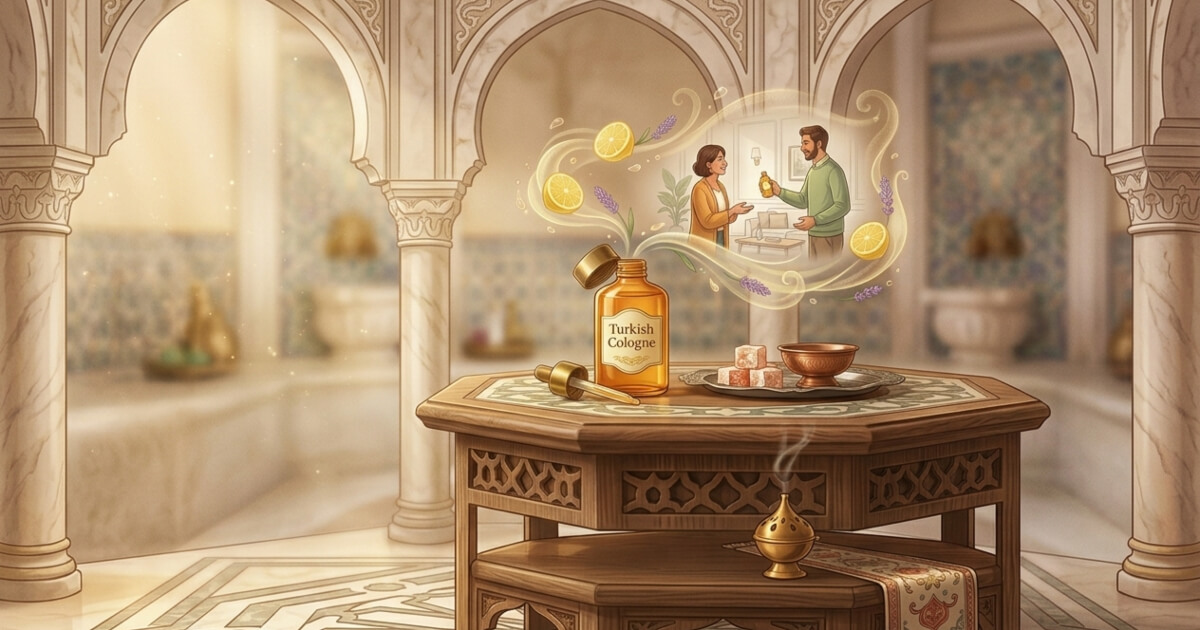 A Hygiene Tradition from the Ottomans to the Present: Turkish Cologne